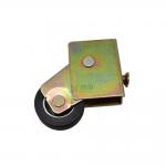 Black Plastic Casing Sliding Bearing Wheel Roller for sale
