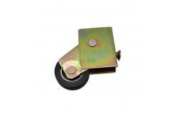 China Black Plastic Casing Sliding Bearing Wheel Roller supplier