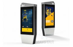China Dustproof 42 Inch Touch Screen Kiosk , Touch Screen Survey Kiosks 2000~3000nits Brightness supplier
