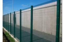China Security 358 High Security Fence Glavnized And Electrostatic Polyester Powder Coated supplier