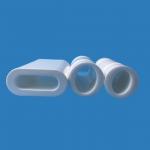 Cystom Shape Custom Ceramic Parts Glazing Treatment Laser Ceramic Cavity