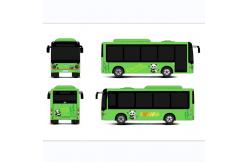 China 6m Electric Mini Buses Public Transport Bus 14 Seater With air condition. supplier