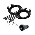 4mm2 Core Solar Ac Cable 5m XLPE Copper Solar Extension Cable for sale