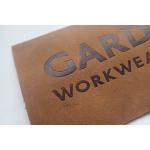 Manufacturer Custom logo Logo Embossed Leather Patches for Handbag,For Hat/Clothing for sale