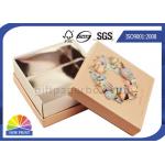 Printed Soap Paper Gift Box With Lift Off Lid / ODM Paper Presentation Boxes for sale