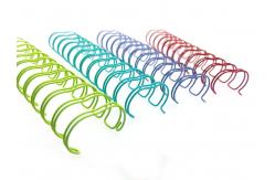 China 2:1 Pitch Metal Wire O Binding For Weekly Calendar supplier