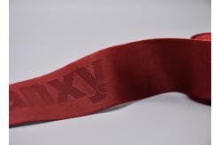 China Jacquard Technical Elastic Drawstring Cord For Garments Ski Suit supplier