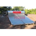 300L Integrated Pressure Solar Water Heater with Blue Titanium Flat Collector for sale