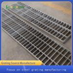 Industrial Gutter drain Galvanized metal Steel Grating Cover Grids for sale