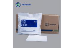 China Polyester Cleanroom Wipers 9x9 Lint Free Class 100 OEM Service supplier