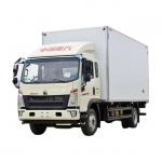 New Brand HOWO  4x2 4.2M Single Row Van Refrigerator Truck Wagon for sale