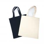 Customized Logo Cotton Gusset Shopping Bag for Promotion Gift for sale