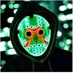 Jason Horror Halloween LED Cosplay Face Mask For Masquerade for sale