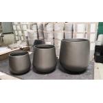 Colorful Glossy Small Garden Resin Fiberglass Flower Planters Wholesale for sale