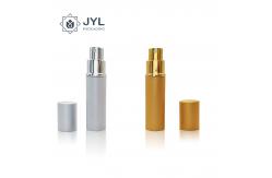 China Reusable Aluminum Silver Perfume Atomiser , Leakproof Portable Perfume Holder supplier