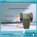 Feed Testing Instrument ST136B fertilizer pulverizer with 2 rotary boxes for sale