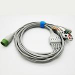 Medical Monitor 12 Pin Grabber AHA Electrode Lead Wires for sale