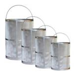 Customized Wedge Wire Basket Stainless Steel 304 99% for sale