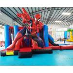 School 0.55mm PVC Kids Inflatable Bouncer Slide Multi Color for sale