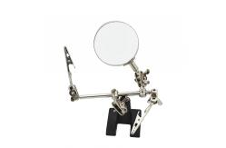 China Worktable Welding Magnifier Electric Soldering Iron Shelf Base supplier