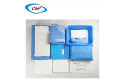 China Nonwoven Surgical C-Section Pack Drapes For Patients Individual Pouch supplier