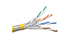 China Pure Copper SFTP Cat 8 Ethernet Cable 1000 Ft 40gbps 2000mhz Cat8 Cable supplier