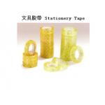Easy Tear BOPP Adhesive Tape For School Use Crystal Clear Tape