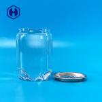 Clear Airtight 230ml Empty Clear Plastic Soda Can With Lids for sale