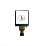 1.0 Inch MEMORY Dot Matrix LCD Module , 128x128 10 PINS SPI Interface Half Transparent for sale