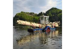 China 8m3 60 Kw Aquatic Plant Harvester With Full Automatic System supplier