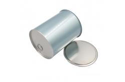 China Coffee Beans 500ml Round Metal Tin Can With Easy Open Lid supplier