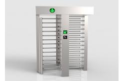 China 90 Degree Rotating Bi Directional Turnstile With Biometric Fingerprint Rfid Card Reader supplier