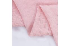 China 100 Polyester Lightweight Wave-Pressed Pleated Chiffon Fabric woven supplier