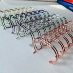 16 - 44mm ID Plating Spiral Coil Binding Supplies For Notebook for sale
