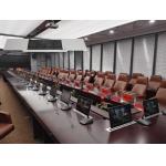 Manual Sliding Design Desktop Power Outlet For Conference Room Table AV Solution for sale