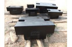 China Heavy Duty Cast Iron Weights OIML M1 50Kg To 5t Adjusting Cavity Design supplier