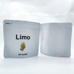Customized Printed Mylar weed Bags 3.5g / 1oz Smell Proof Child Proof Bag for sale