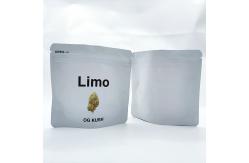 China Customized Printed Mylar weed Bags 3.5g / 1oz Smell Proof Child Proof Bag supplier