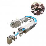 High speed Chocolate coated fruit bar making machine with packing machine