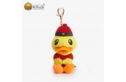 China Cute Duck Cotton Plush Toys Keychain For Collection OEM ODM supplier