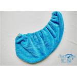 Customized Microfiber Plush Fleece Hair-Drying Wrap Towel , Hair Care Cap