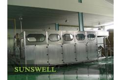 China Automatic 5 Gallon Water Filling Machine , 2000BPH 5 Gallon Water Barrel Filling supplier
