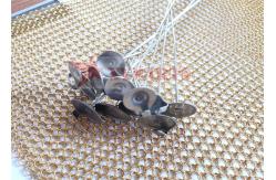 China Hook Head Insulation Fixing Lacing Anchors For Removable Turbo Flange Covers supplier