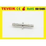 High Quality metal hose bi-pass connector, NIBP cuff connecto for sale