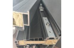 China Two Cavity Aluminum Alloy System Windows 1m Triple Double Glass 1.8mm Profile supplier