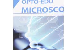 China Borosilicate Glass Microscope Slides OPTO-EDU Edges Thin Sail Positive Charge supplier
