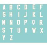 Custom Football / Soccer Clothing Flat Heat Transfer Numbers For Sportswear for sale