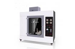China Plastic Horizontal Flammability Testing Equipment , High Preciseness Vertical Burn Test supplier