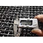 10mm Hole Plain Weave Manganese Steel Crimped Wire Mesh Wear Resistant for sale