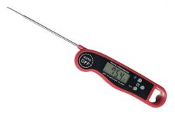 China Foldable Probe Instant Read Meat Thermometer With Bright Lcd Backlight Display supplier